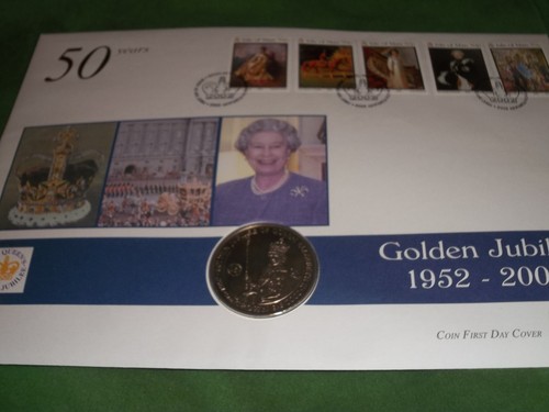 The queen golden jubilee - golden,
