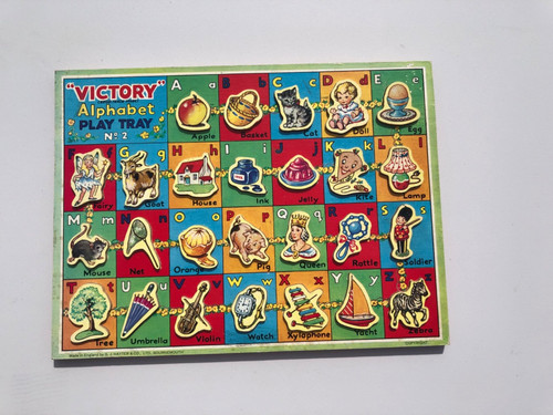 Rare vintage victory alphabet - vintage,