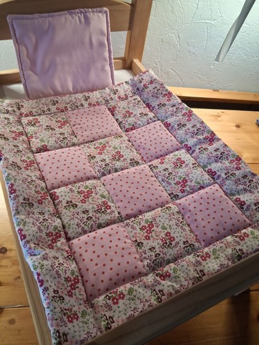 Dolls pram cot bedding - pram,