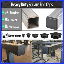 Square End Caps Plastic Tube