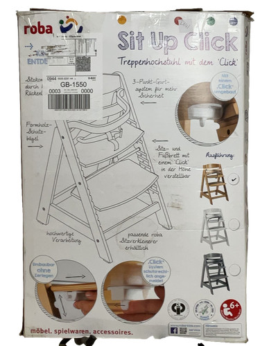 High chair roba sit click - up,