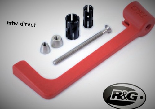 Racing red moulded lever - red,