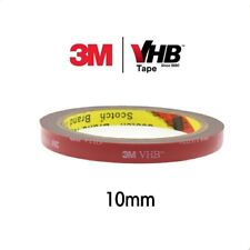 3M Double Sided Heavy Duty Mounting Tape Roll VHB Waterproof Heat-Resistant 10mm