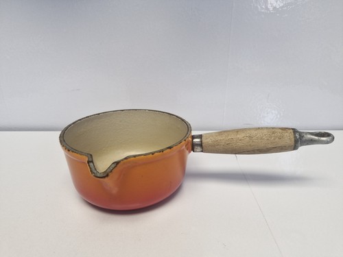 Creuset vintage orange 14cm - vintage,