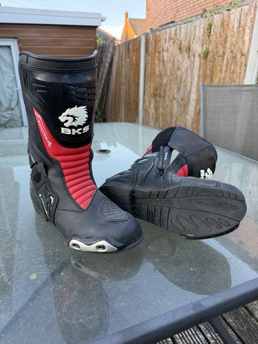 Bks motorcycle boots size 9 - boots,