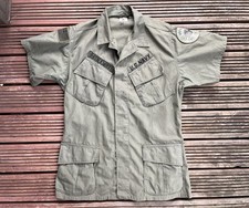 Vietnam War U.S. Navy Jungle Jacket  OG-107 Brown Water Navy Riverine PBR