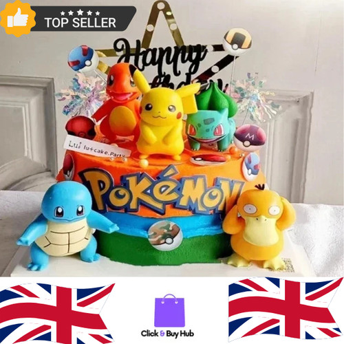 Pcs set pokemon cake - 13,