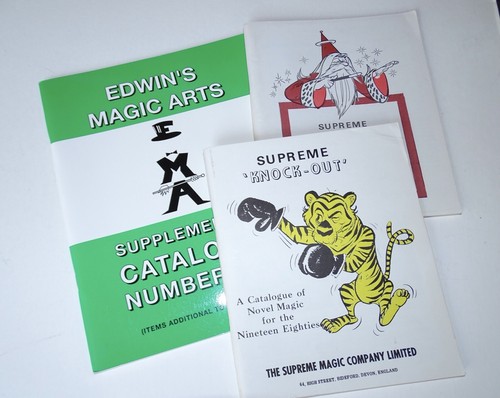 Supreme magic catalogues - magic,