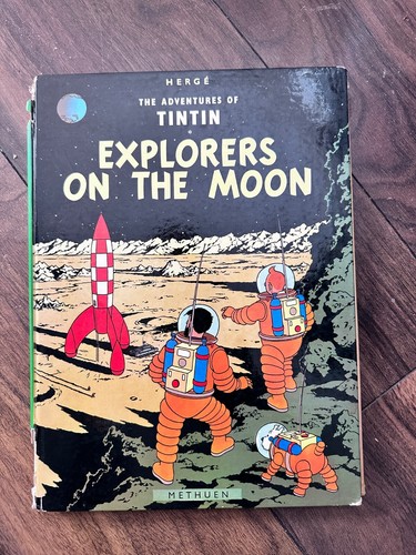 Tintin hardback vintage - book,