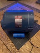 crypto peerless c28 potato peeler/rumbler brook crompton electric motor 