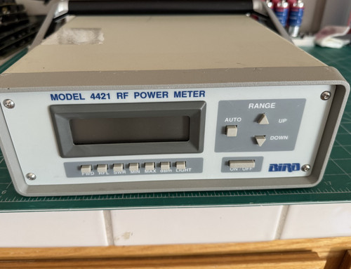 Bird model 4421 - model, meter