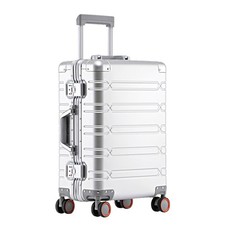 20/24/29" Hard Shell Suitcase TSA Locks All Aluminum Carry On Luggage Zipperless
