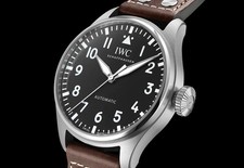 IWC Big Pilot 43 black dial