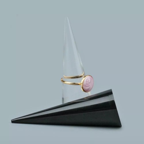 Transparent jewelry ring - 2x,