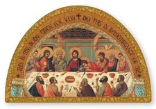 THE LAST SUPPER WOOD ICON