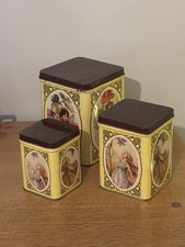 Set of 3 Rare Vintage Flower