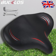 BUCKLOS 300x356mm Wide Big Bum Bike Cruiser Saddle Comfort Seat Sporty Soft Bike