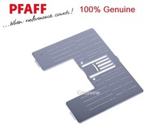 PFAFF 100% Genuine NEEDLE PLATE Some Expression, Creative Range 412964308