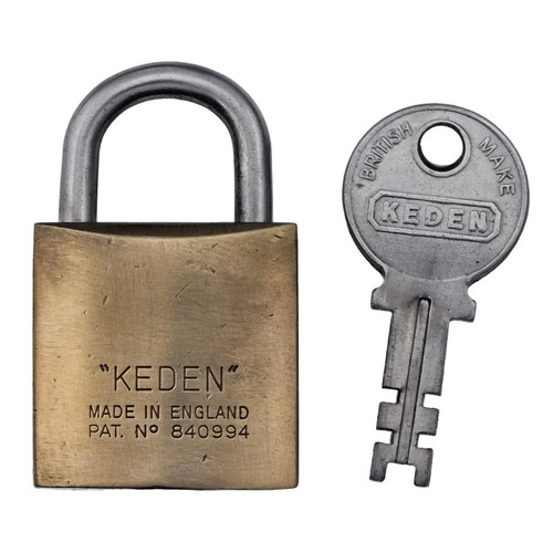 Vintage padlock keden - vintage, 1960