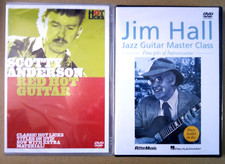 Guitar Tutorial DVDs - Jim Hall Jazz Guitar Master Class + Scotty Anderson