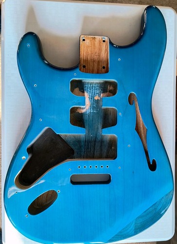 Strat thinline left - thinline, left-handed