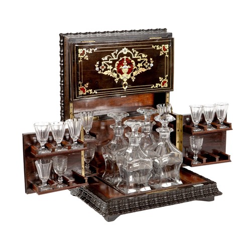 Antique napoleon iii tantalus - antique,