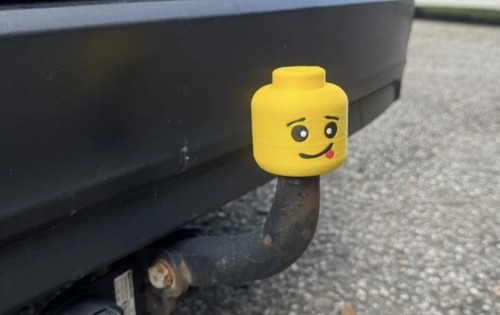 Lego head tow bar ball - lego,
