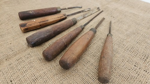 Vintage woodworking chisels - 6,