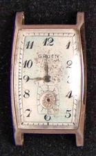 Gruen Barrel Rose Gold Tone