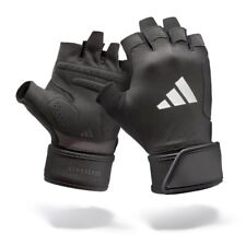 Adidas Strength Training Gloves Weight Lifting Padded Gym Workout Fitness Mens