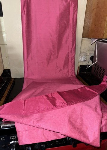 Dunelm pair pink lined - dunelm,