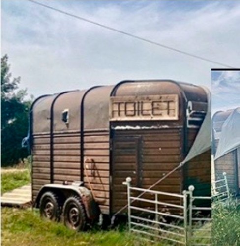 Glamping toilet trailer rice - glamping,