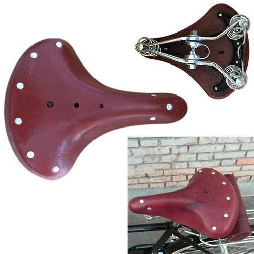Retro vintage leather sprung - vintage,