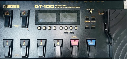 Boss gt100 multi effects - boss, multi-effects