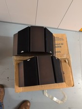 CASTLE DI-POLE SPEAKERS WALNUT