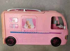 Mattel Barbie Pink Dream Camper 2016 Motorhome Van RV Expanding/Foldout Roulotte
