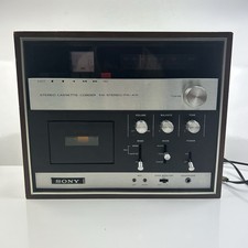 Vintage Sony CF 500 Stereo Cassette Corder FM Stereo FM/AM