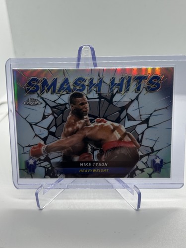 Mike tyson topps chrome - tyson,