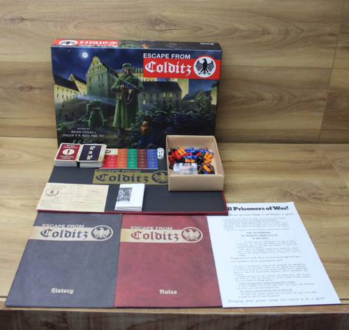 Escape from colditz board game - colditz,