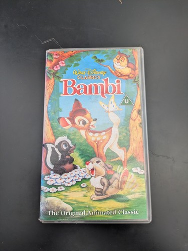 Disney bambi 1994 vhs - 1994, tape