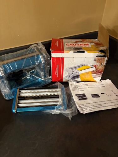Stainless steel pasta maker - steel,