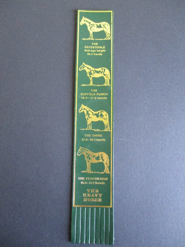 Leather bookmark the heavy - leather,