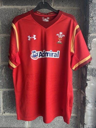 Wales red gold under armour - red,