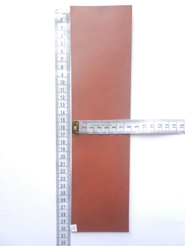 5mm thick veg tan saddle - 3.5mm,
