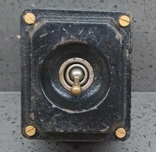 Retro Wandsworth Vintage Industrial Factory Light Switch Salvaged Reclaimed 