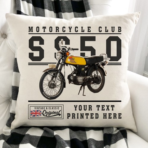 Personalised honda cushion - personalised,