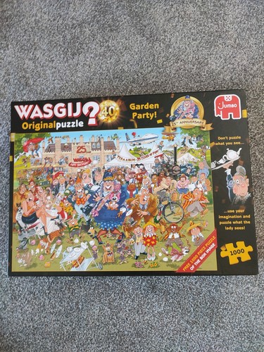 Wasgij garden party - wasgij, jigsaw