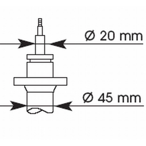 Shock absorber front 1133224 - absorber,