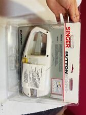 SINGER BUTTON MAGIC HAND HELD SEWING MACHINE New Pack Is Damage Outside