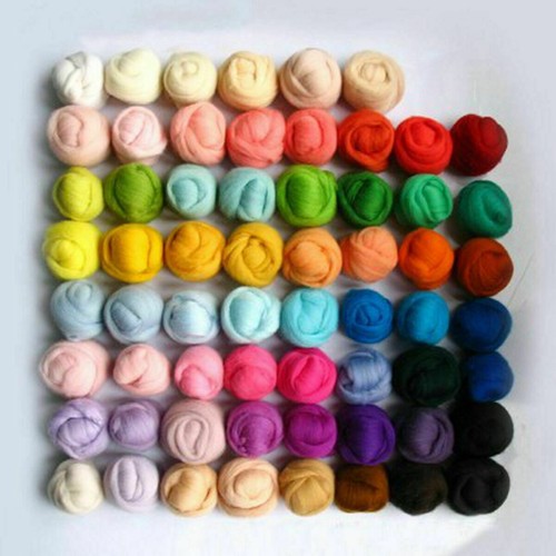 Colors wool felt needles - 36,